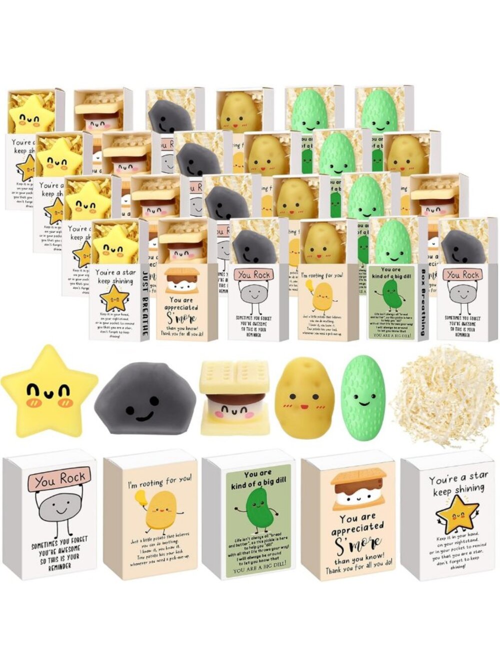 75 Sets of Appreciation Gifts for Coworkers & Employees - 5 Unique Styles